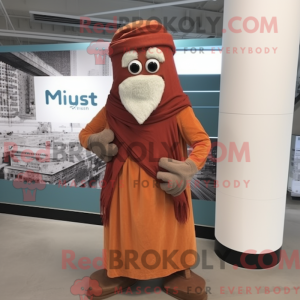 Rust Chief-maskotdraktfigur...