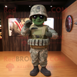  American Soldier maskot...