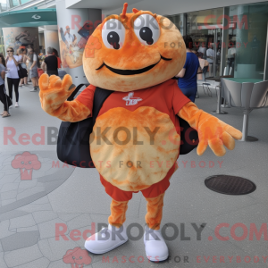 Peach Crab Cakes maskot...