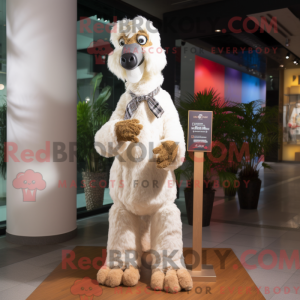 White Camel maskot...