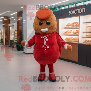 Maskottchenkostüm Rotes...