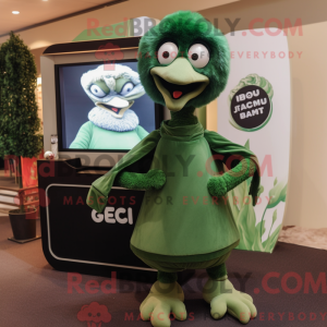Forest Green Emu mascot...