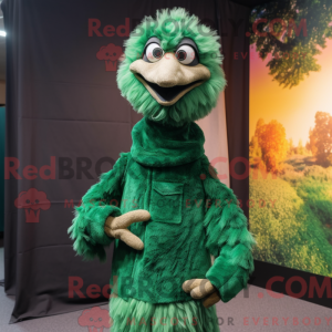 Forest Green Emu mascot...