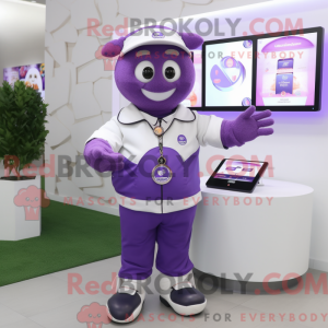 Máscara de Doutor Roxo com...