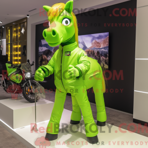 Lime Green Horse...