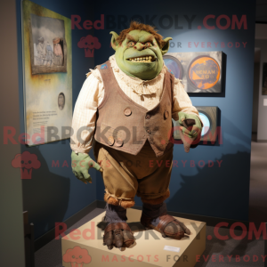 Ogre mascotte kostuum...