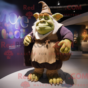 Oger-Maskottchen-Kostüm mit...