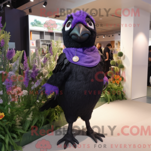 Lavendel Merel mascotte...