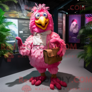 Disfraz de mascota Magenta...