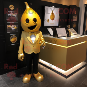 Gold Pepper maskot...