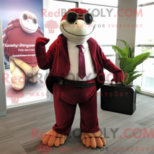 Personaggio mascotte Maroon...