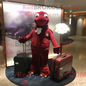 Personaggio mascotte Maroon...
