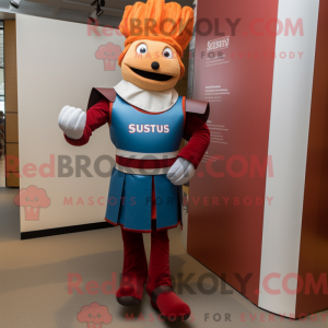 Rust Swiss Guard mascot...