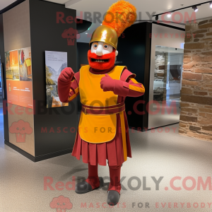 Rust Swiss Guard mascot...