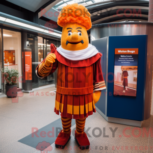Rust Swiss Guard mascot...