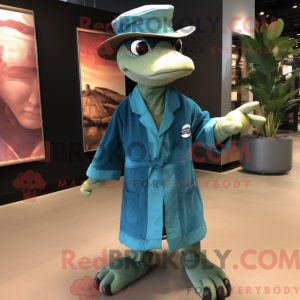 Disfraz de mascota Teal...
