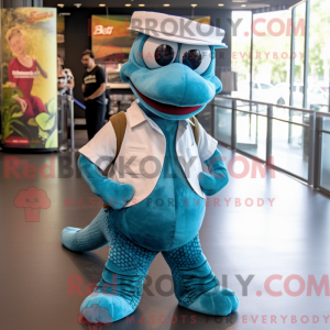 Disfraz de mascota Teal...