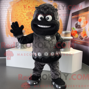 Sort Ice Cream maskot...