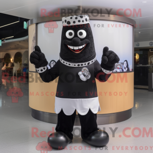 Black Ice Cream mascot...