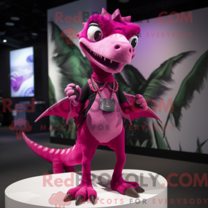 Disfraz de mascota Magenta...