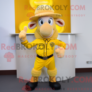 Costume mascotte de bélier...