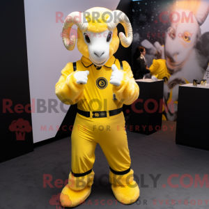 Costume mascotte de bélier...