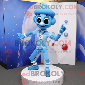 Postava maskota Sky Blue...