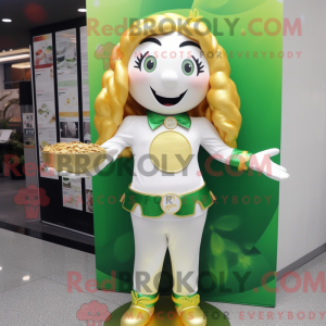 Cream Pot Of Gold maskot...