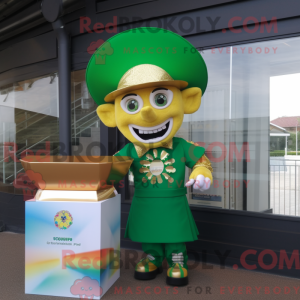 Cream Pot Of Gold maskot...