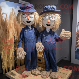 Navy Scarecrow maskot...