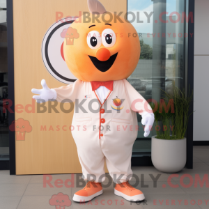 Costume de mascotte Peach...