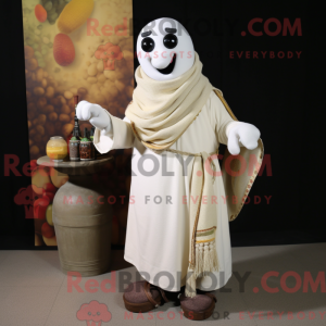 White Pepper mascot costume...