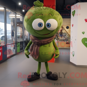 Postava maskota Olive Heart...