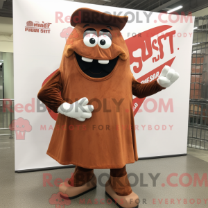 Rust Steak mascotte kostuum...