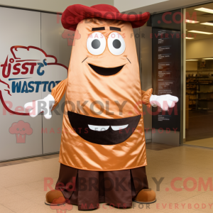 Rust Steak maskot kostyme...