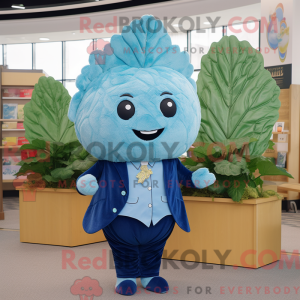 Postava maskota Sky Blue...