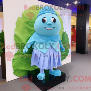 Postava maskota Sky Blue...
