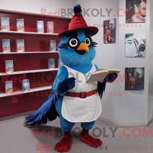 Red Blue Jay...