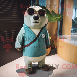 Zeehond-mascottekostuum...