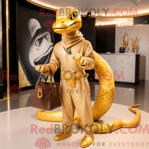 Disfraz de mascota Gold...