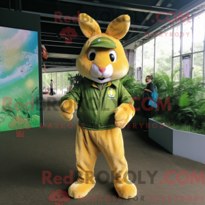 Gold Wild Rabbit maskerad...