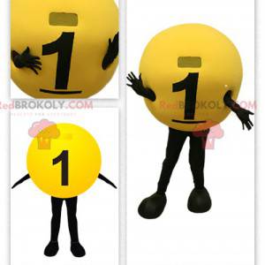 Mascotte de boule de loterie - Redbrokoly.com
