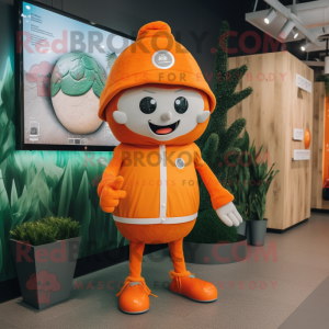 Oranje oranje mascotte...