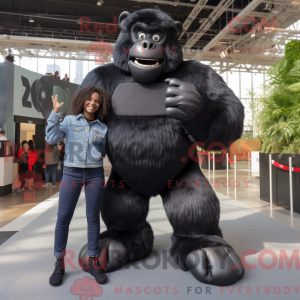 Black Gorilla mascot...