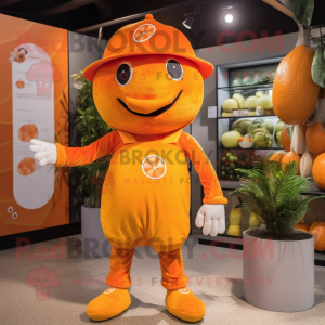 Oranje oranje mascotte...