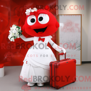 Red But mascottekostuum...