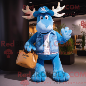 Maska Sky Blue Moose w...