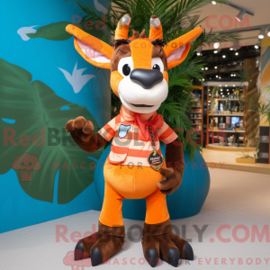 Disfraz de mascota Okapi...