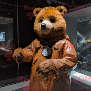 Rust Bear mascottekostuum...