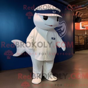 Navy Beluga Whale mascot...